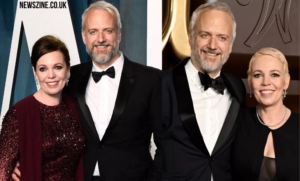 Olivia Colman and Ed Sinclair