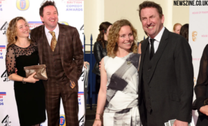 Tara McKillop and Lee Mack