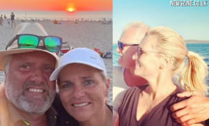 Marten Glotzbach and Sarina Wiegman