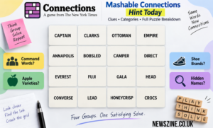 Mashable Connections Hint Today