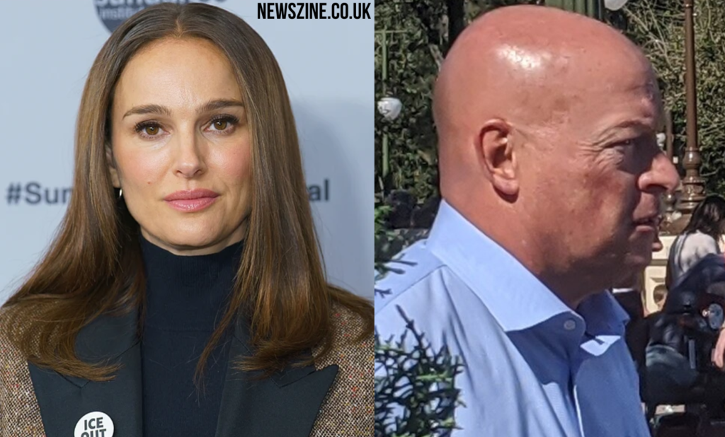 Bob Chapek and Natalie Portman