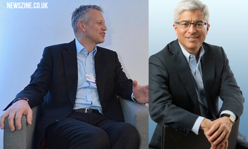 Pedro Pizarro and James Quincey