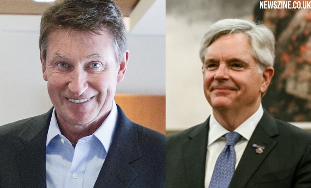 Wayne Gretzky and Larry Culp